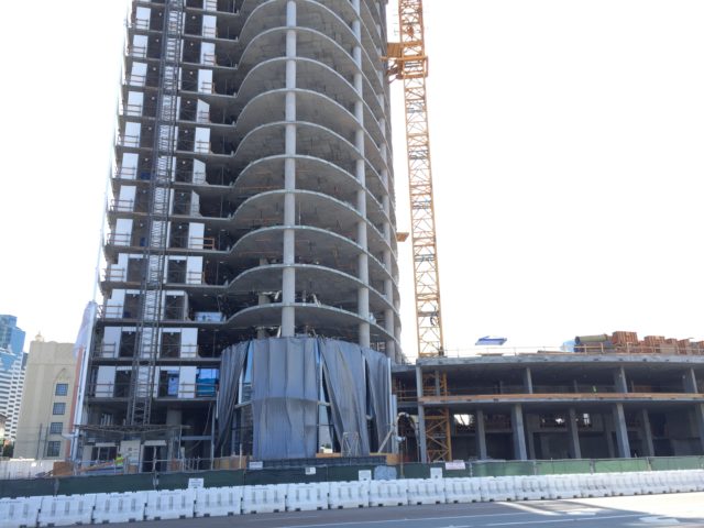 Pacific Gate's unique architecture coming to life before our eyes